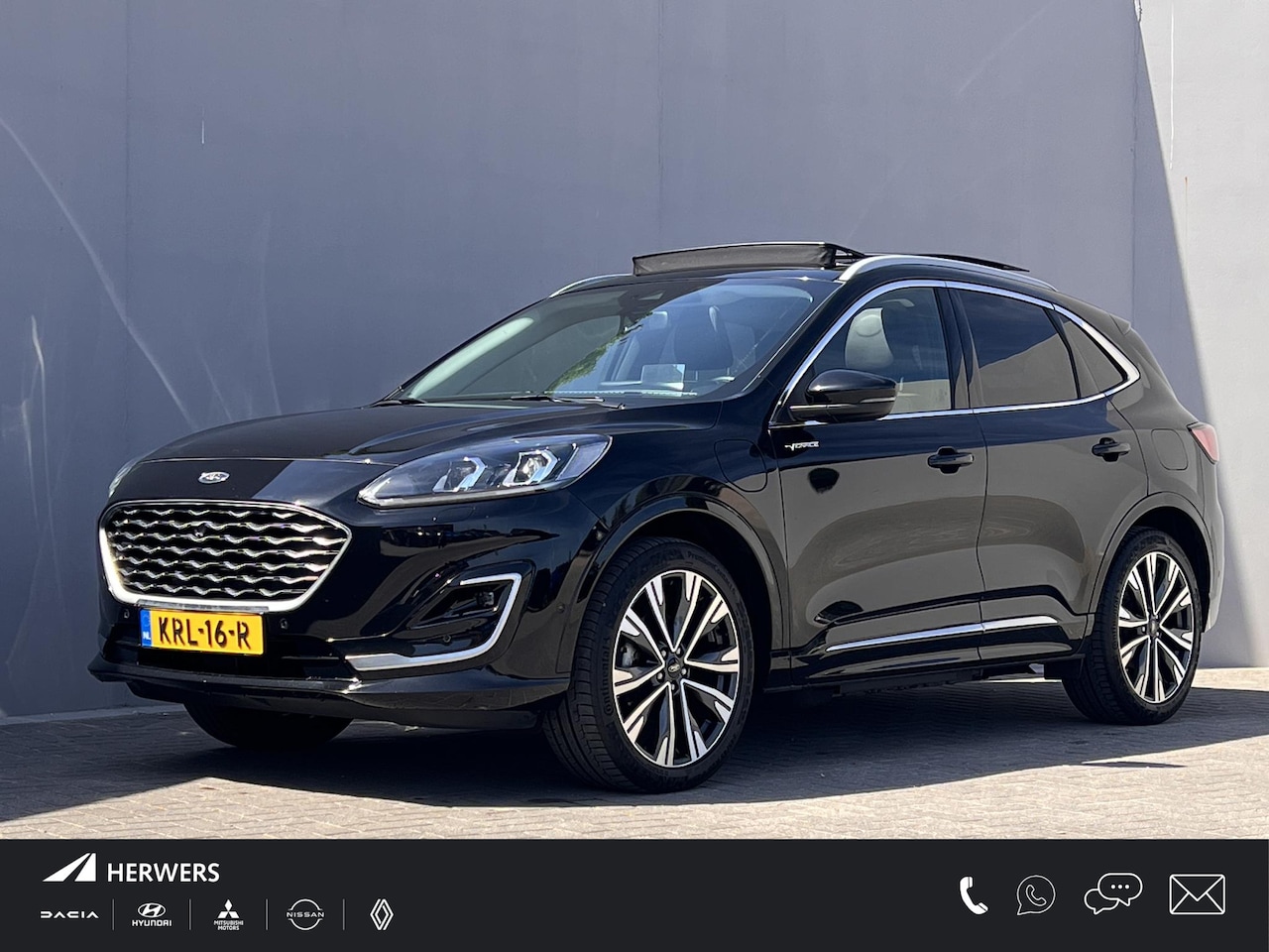 Ford Kuga - 2.5 PHEV Vignale / Dealer onderhouden / Accu SoH 91,96 % / Panorama schuifdak / Afn. trekh - AutoWereld.nl