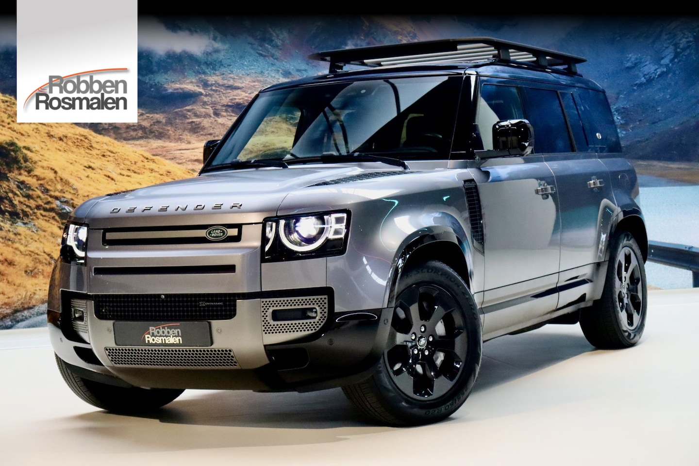 Land Rover Defender 110 - P400e 110 X-Dynamic HSE PANO|TrkHk|VOL - AutoWereld.nl