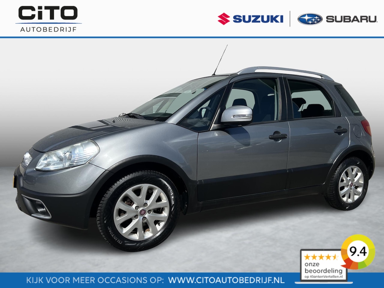 Fiat Sedici - 1.6-16V Emotion | Airco | Lichtmetalen Velgen | All Season Banden - AutoWereld.nl