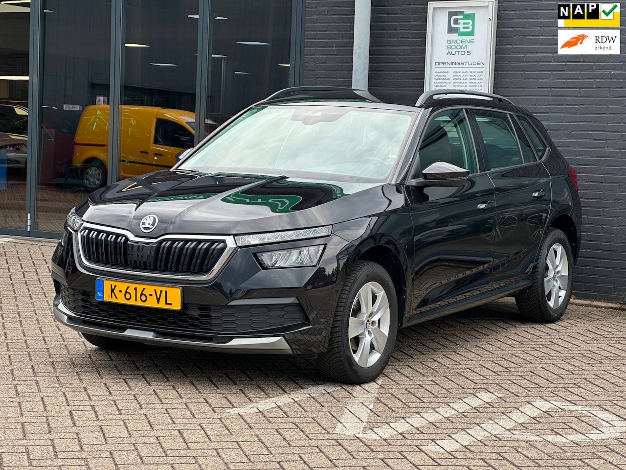 Skoda Kamiq - 1.0 TSI Ambition/1STE EIG/APP-CONNECT/PDC/AIRCO/NL-AUTO NAP!! - AutoWereld.nl