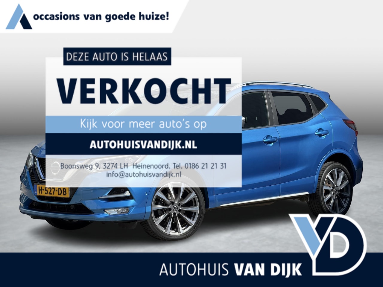 Nissan Qashqai - 1.3 DIG-T Tekna | Adapt.Cruise/Nappa Leder/360° camera/19-inch/Trekhaak - AutoWereld.nl