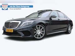 Mercedes-Benz S-klasse - AMG 63 4Matic Lang 585PK V8 | Drivers Package | Burmester | Panoramadak | Nachtzicht | Sof