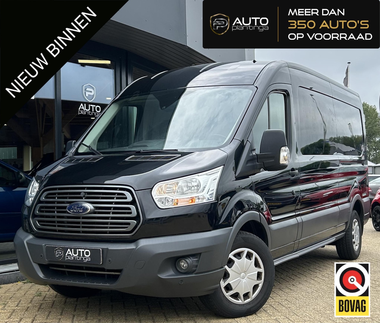 Ford Transit - 350 2.0 TDCI L3H2 Trend 131PK | 1e Eigenaar | NL AUTO | NAP | Trekhaak | Achteruitrijcamer - AutoWereld.nl