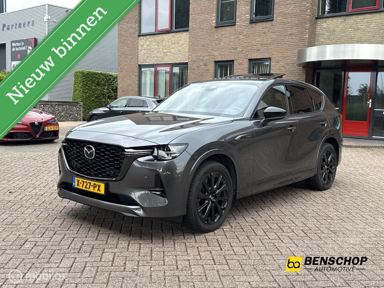 Mazda CX-60 - 2.5 e-SkyActiv PHEV Homura Schuifdak Navi Carplay 360 Camera Leer Trekhaak NL Auto - AutoWereld.nl