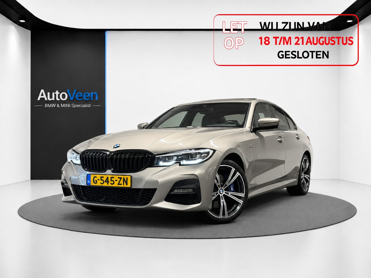 BMW 3-serie - 330e eDrive Edition (M-SPORT, PANO, LEDER, NL AUTO, CAMERA, LED) - AutoWereld.nl
