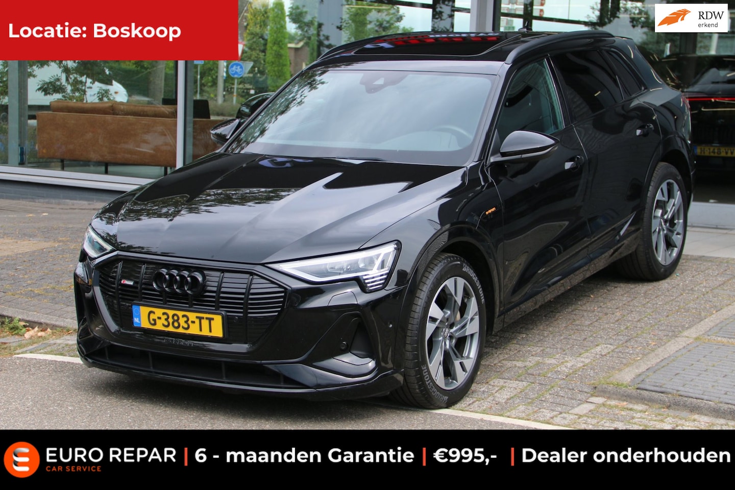 Audi e-tron - e-tron 50 quattro Launch edition Black E-tron 50 quattro Launch edition Black 71 kWh SOH 91,8% - AutoWereld.nl