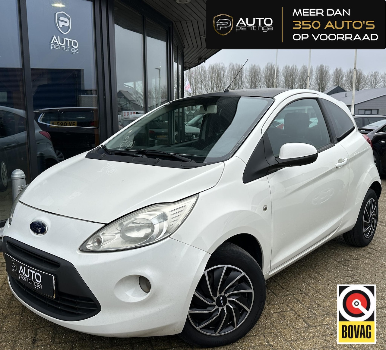 Ford Ka - 1.2 Titanium | Zeer Nette Staat | Airco | Weinig Kilometers | Voorruitverwarming | Elektri - AutoWereld.nl
