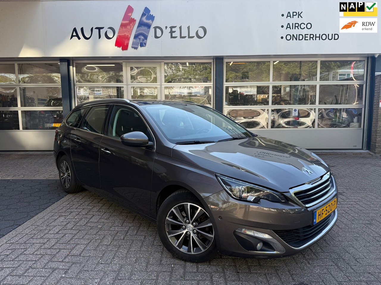 Peugeot 308 SW - 1.2 PureTech Allure PANO|KEYLESS|NAVI|DISTRIBUTIE VV. - AutoWereld.nl