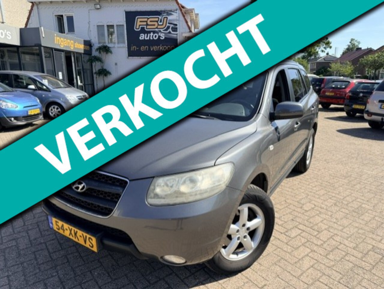 Hyundai Santa Fe - 2.2 CRDI / DIESEL / DYNAMIC / AIRCO!! - AutoWereld.nl