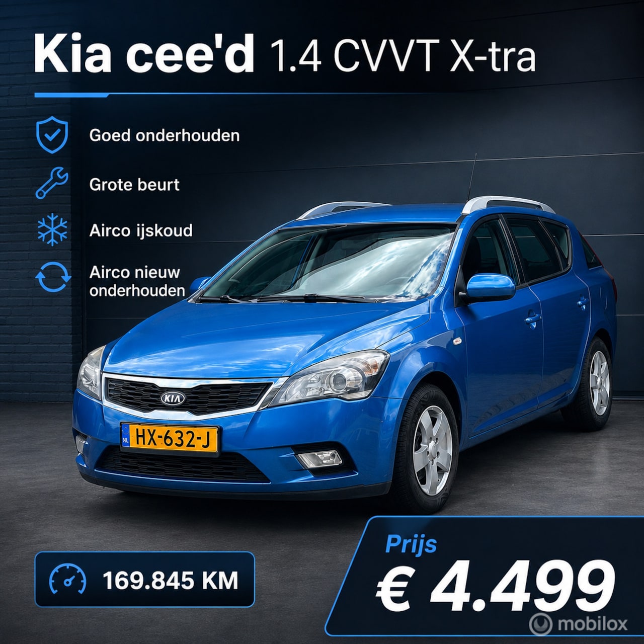 Kia Cee'd Sporty Wagon - 1.4 CVVT X-tra 1.4 CVVT X-tra - AutoWereld.nl