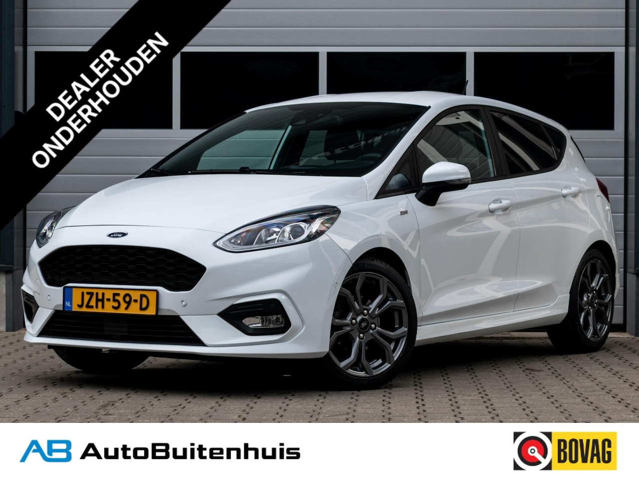 Ford Fiesta - 1.0 EcoBoost Hybrid ST-Line|WINTERPACK|KEYLESS|CLIMATE|CARPLAY|PDC|PARK ASSIST - AutoWereld.nl