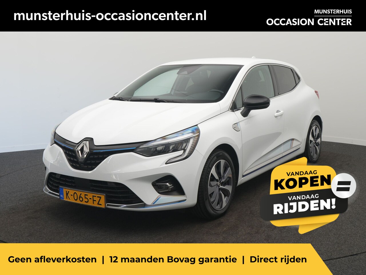 Renault Clio - 1.6 E-Tech Hybrid 140 Zen - RIJKLAARPRIJS - Achteruitrijcamera - Volledig Dealeronderhoude - AutoWereld.nl