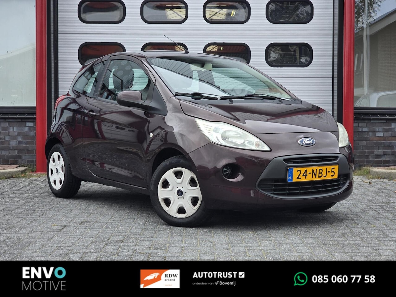 Ford Ka - 1.2 Cool&Sound Airco/Stuurbekr./Distributieriem vv - AutoWereld.nl