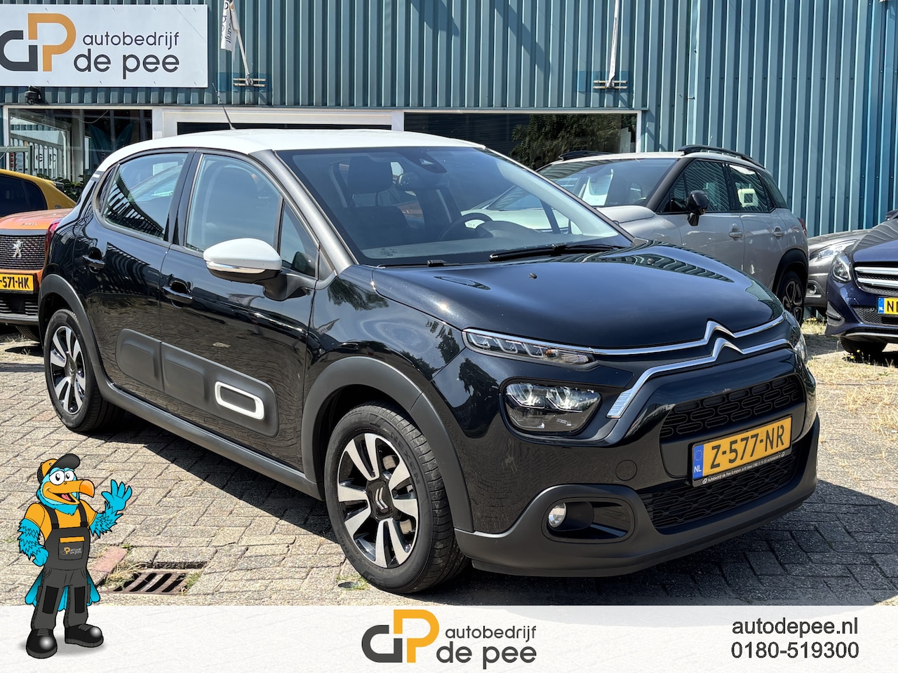Citroën C3 - 1.2 PureTech C-Series GARANTIE/CRUISE/CLIMA/CARPLAY/PARKEERSENS/LICHTMETAAL rijklaarprijs! - AutoWereld.nl