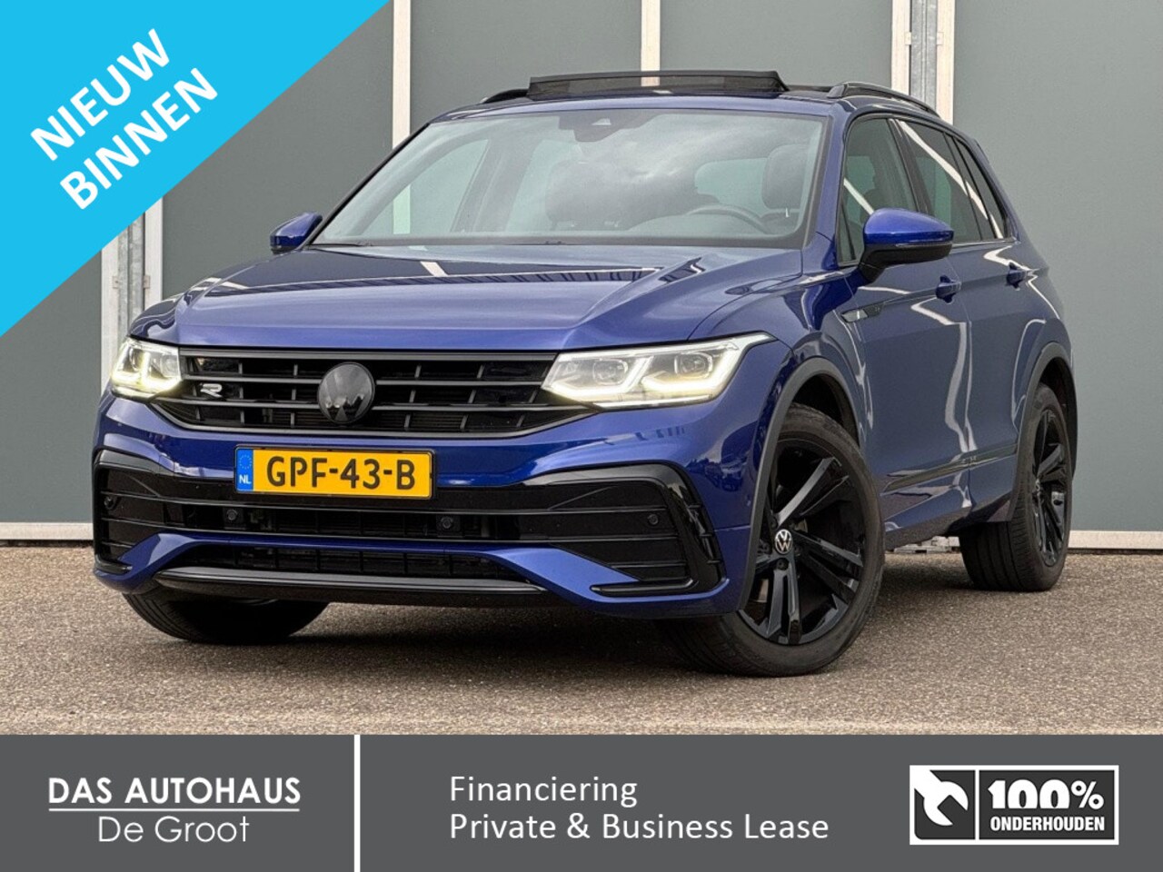 Volkswagen Tiguan - 1.5TSI 150pk DSG R-Line Black Style | Pano | ACC | Trekhaak - AutoWereld.nl
