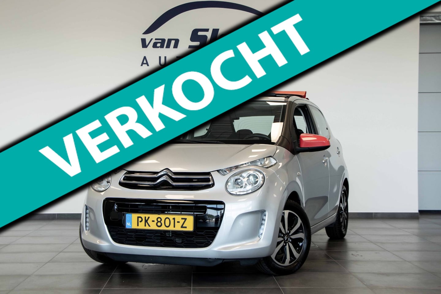 Citroën C1 - 1.0 VTi Airscape Shine|Cabrio|Automaat|Camera|Apple Car Play/Android Auto - AutoWereld.nl