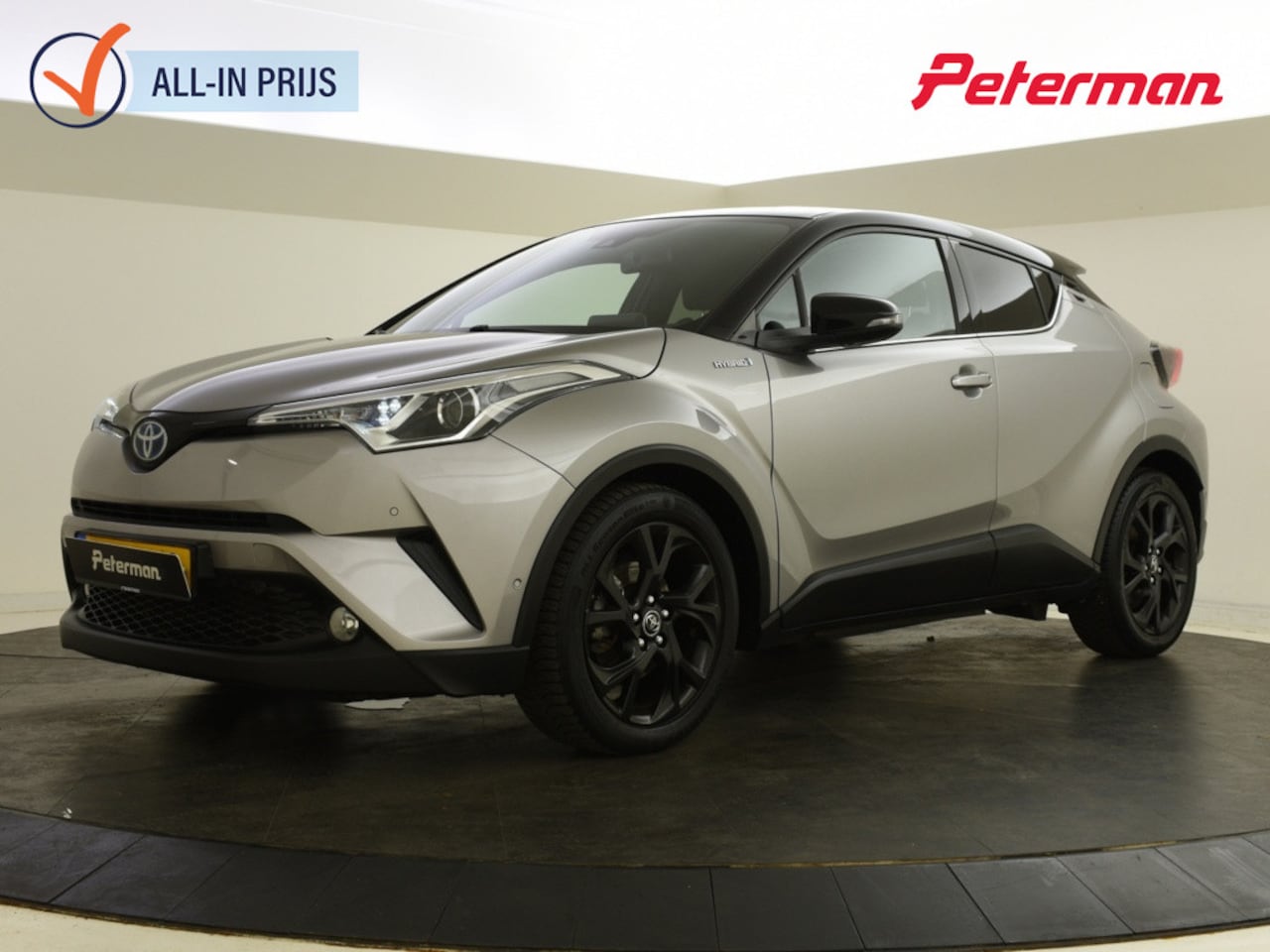 Toyota C-HR - 1.8 Hybrid Bi-Tone | Trekhaak | Blindspot | JBL - AutoWereld.nl