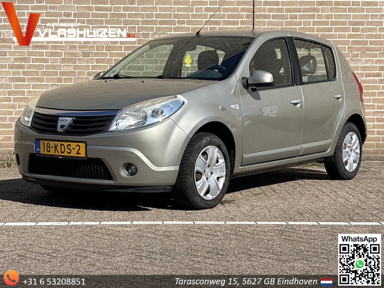 Dacia Sandero - 1.2 Lauréate Koppeling slipt | Airco | APK 04-2027! | - AutoWereld.nl