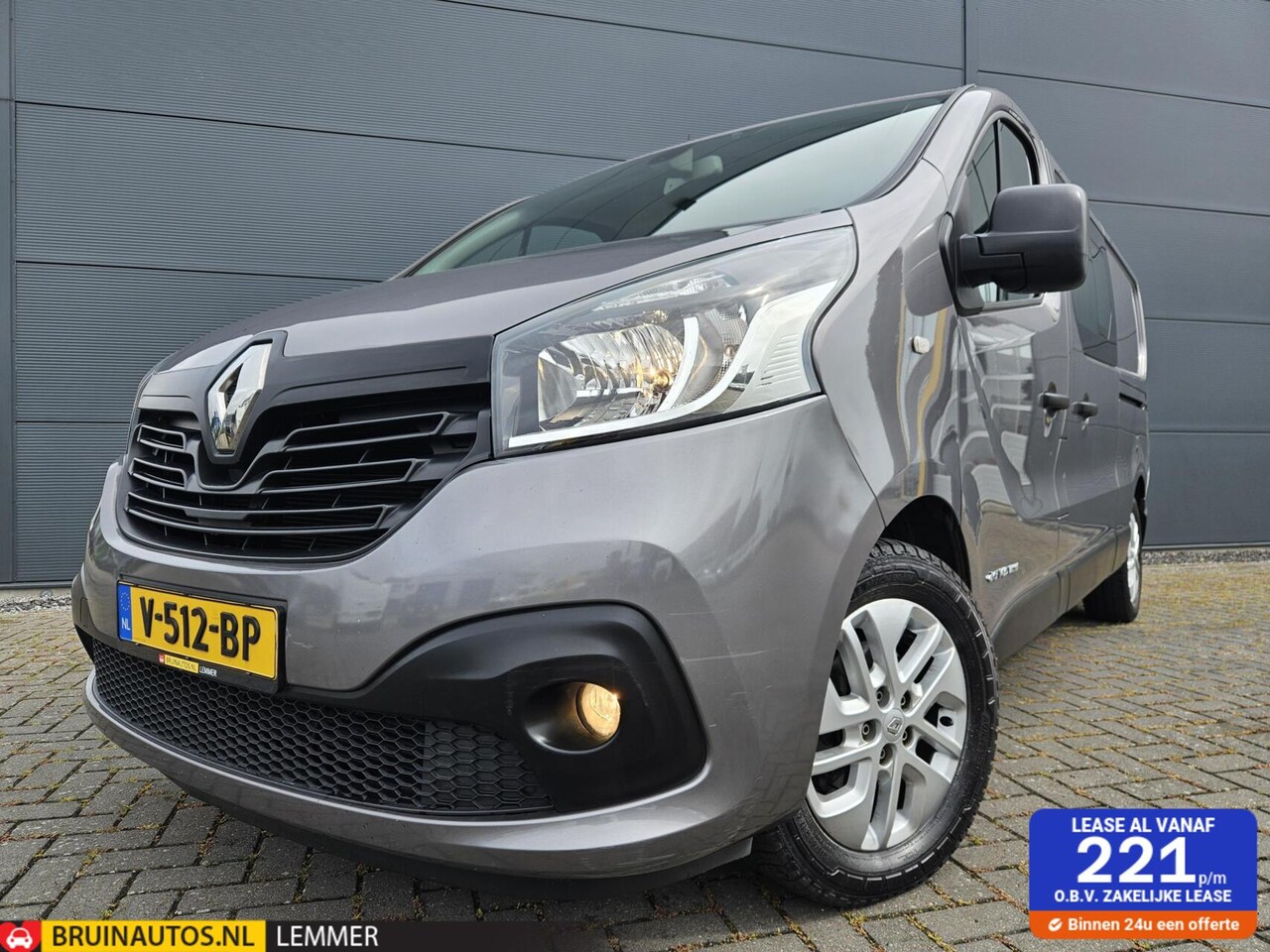 Renault Trafic - 1.6 dCi L2H1 DC Airco 145 PK navi Marge eu 6 - AutoWereld.nl