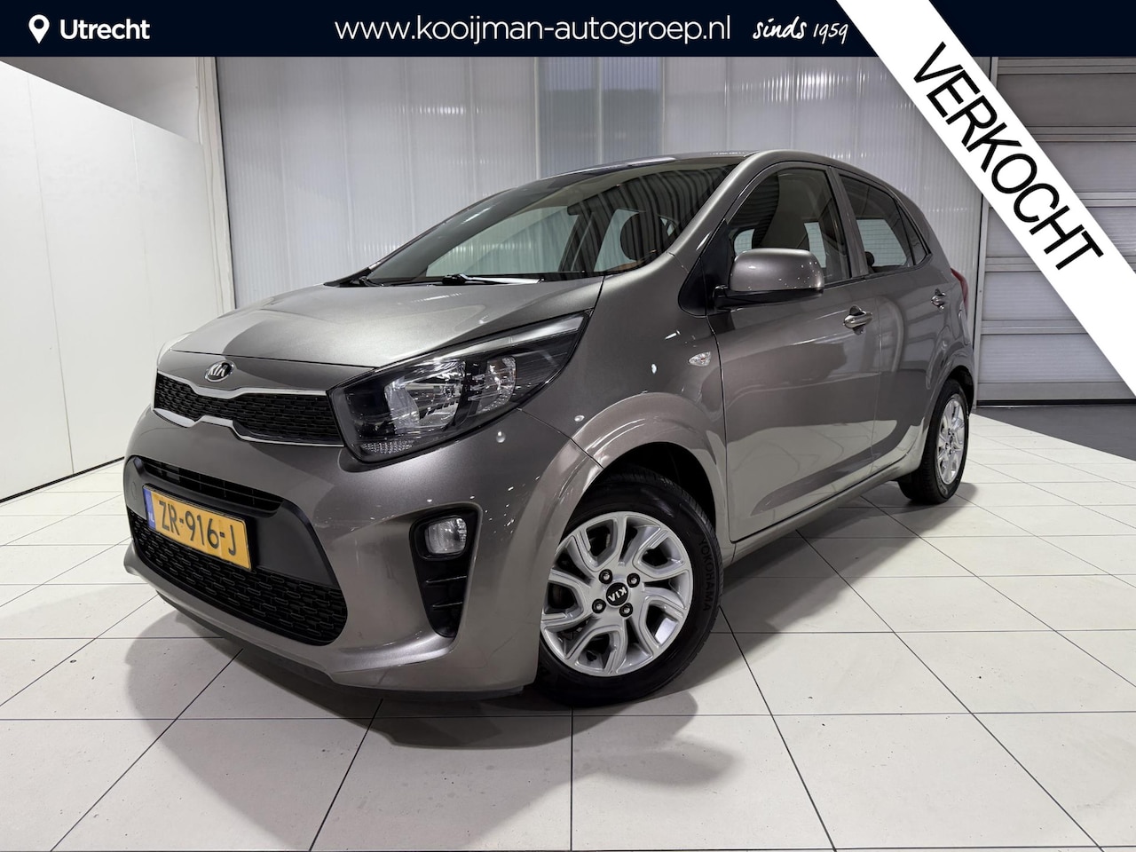 Kia Picanto - 1.0 MPi DynamicLine Apple Carplay/Android Auto, Navigatie, Camera. - AutoWereld.nl