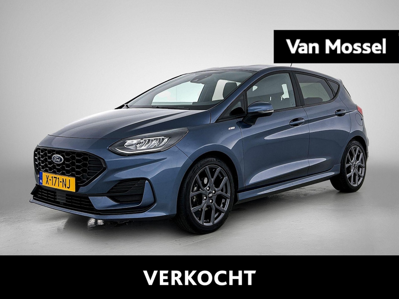 Ford Fiesta - 1.0 EcoBoost Hybrid ST-Line | Apple Car Play | Winter Pack |Privacy Glass | Lichtmetalen v - AutoWereld.nl