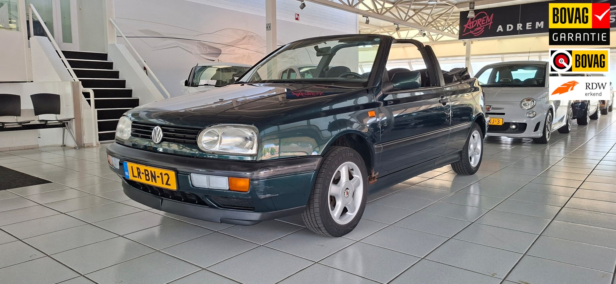 Volkswagen Golf Cabriolet - 1.8 cabriolet, origineel 105000km! - AutoWereld.nl