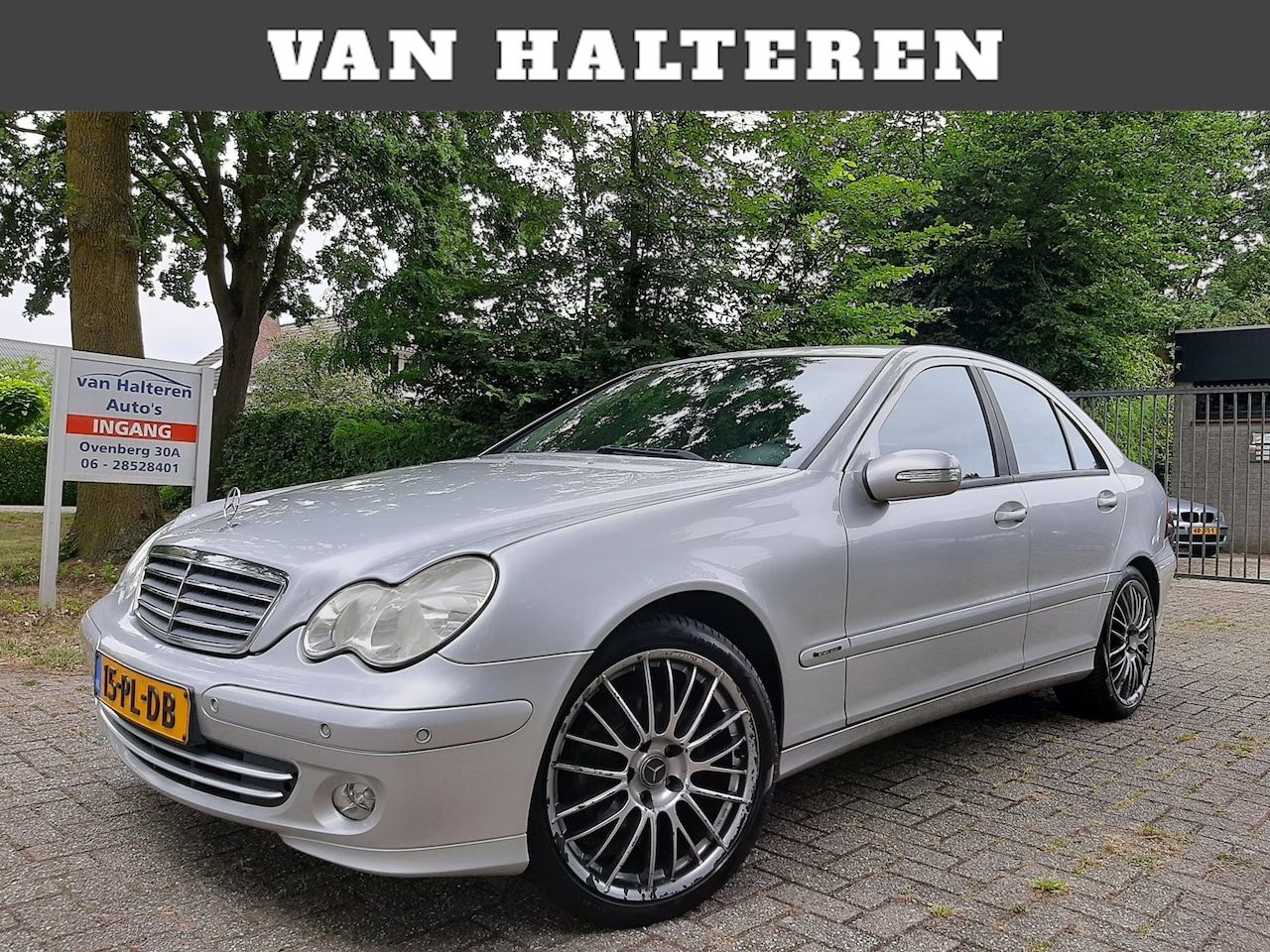 Mercedes-Benz C-klasse - 200 K. 163PK Airco Leder Sportvelgen - AutoWereld.nl