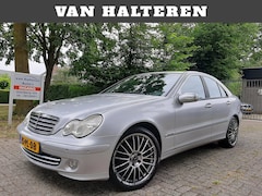 Mercedes-Benz C-klasse - 200 K. 163PK Airco Leder Sportvelgen