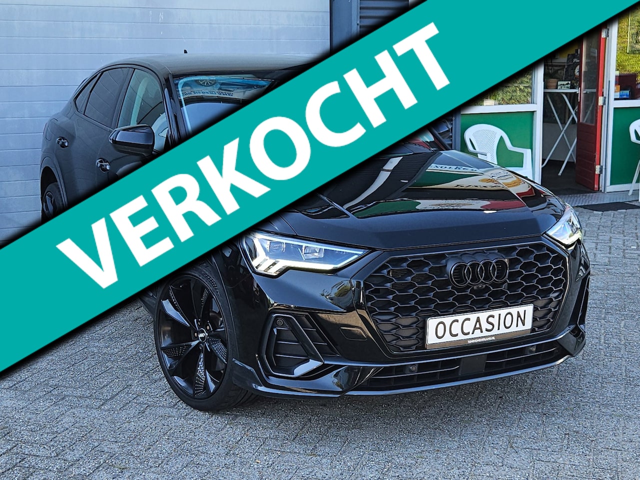 Audi Q3 Sportback - 45 TFSI-e S-Line Keyless Matrix 360 Virtual Leder BTW Black Edition - AutoWereld.nl