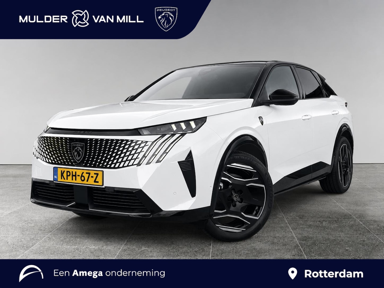 Peugeot e-3008 - GT Exclusive EV 73kWh 210pk | LEDER | SCHUIF/KANTELDAK | 20'' LM-VELGEN | STOELVERW. + KOE - AutoWereld.nl