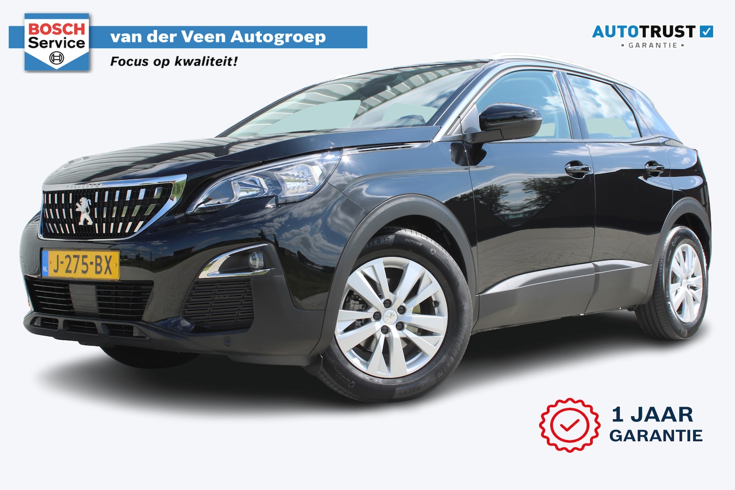 Peugeot 3008 - 1.2 PureTech Active Avantage | Incl. 12 maanden garantie | Nieuwe distributieriem | Apple - AutoWereld.nl