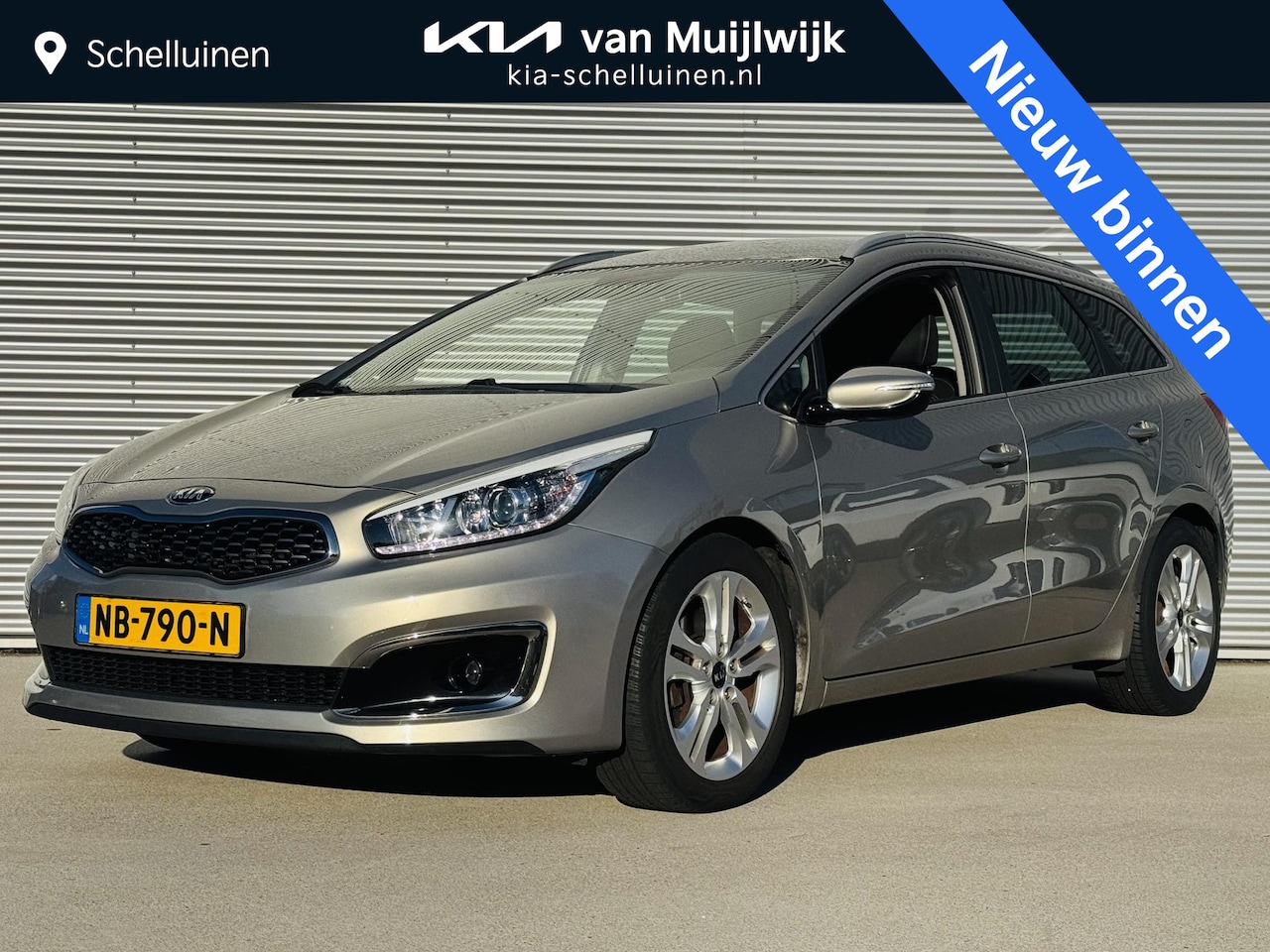Kia Cee'd Sportswagon - 1.6 GDI DynamicLine Automaat Stoelverwarming | Trekhaak | Verzwaarde achterveren - AutoWereld.nl