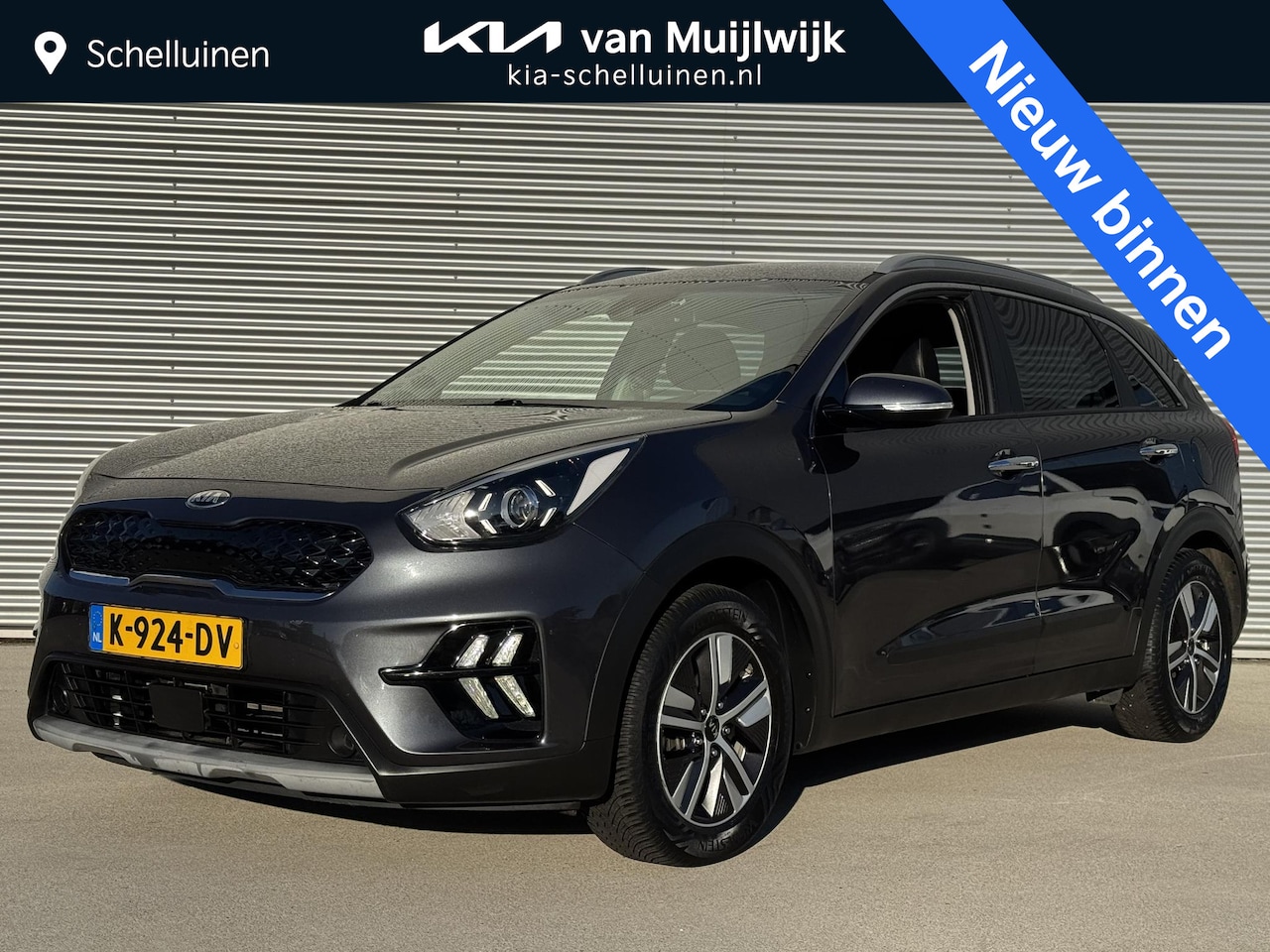Kia Niro - 1.6 GDi Hybrid DynamicLine Trekhaak | Clima | Cruise | Navi | 11-2020 - AutoWereld.nl