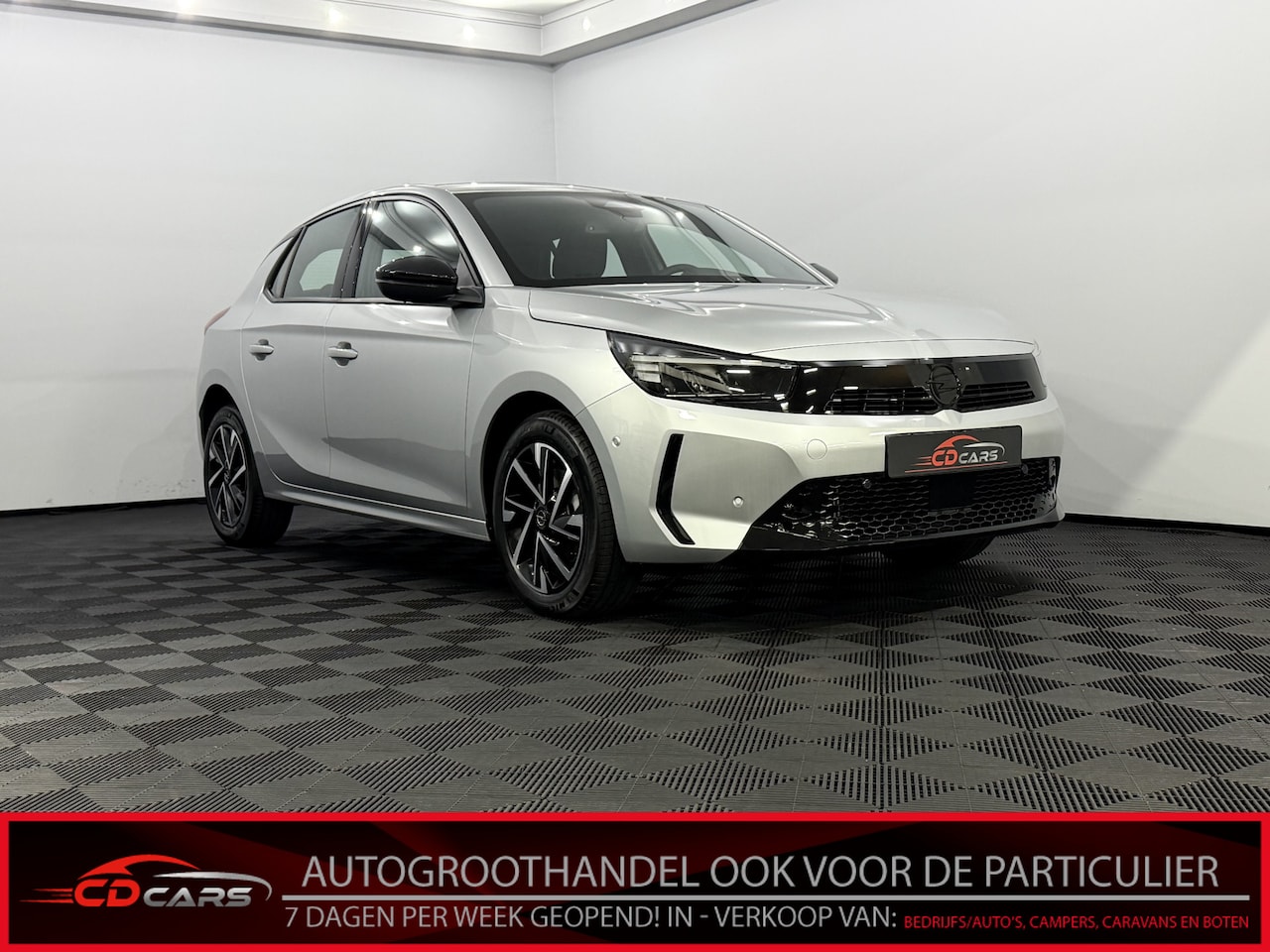 Opel Corsa - 1.2 Turbo GS Half leder, Camera, Rijstrook correctie, Cruise control, Apple carplay, 1 jaa - AutoWereld.nl