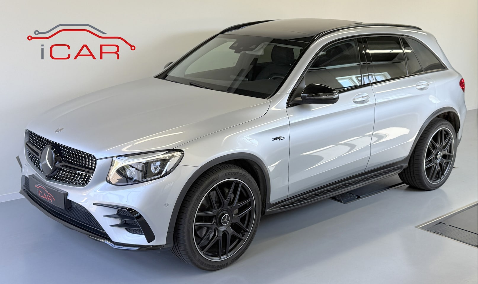 Mercedes-Benz GLC-klasse - 250 AMG GLC43 21 inch-Pano-Leder-Night Pakket - AutoWereld.nl