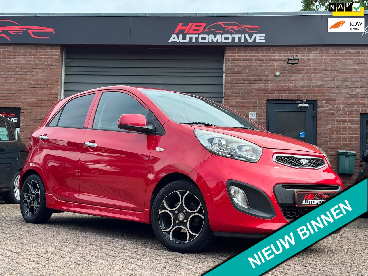 Kia Picanto - 1.2 CVVT WORLD CUP ED/ 5DRS/AIRCO/ELRAM/2DE EIG. - AutoWereld.nl