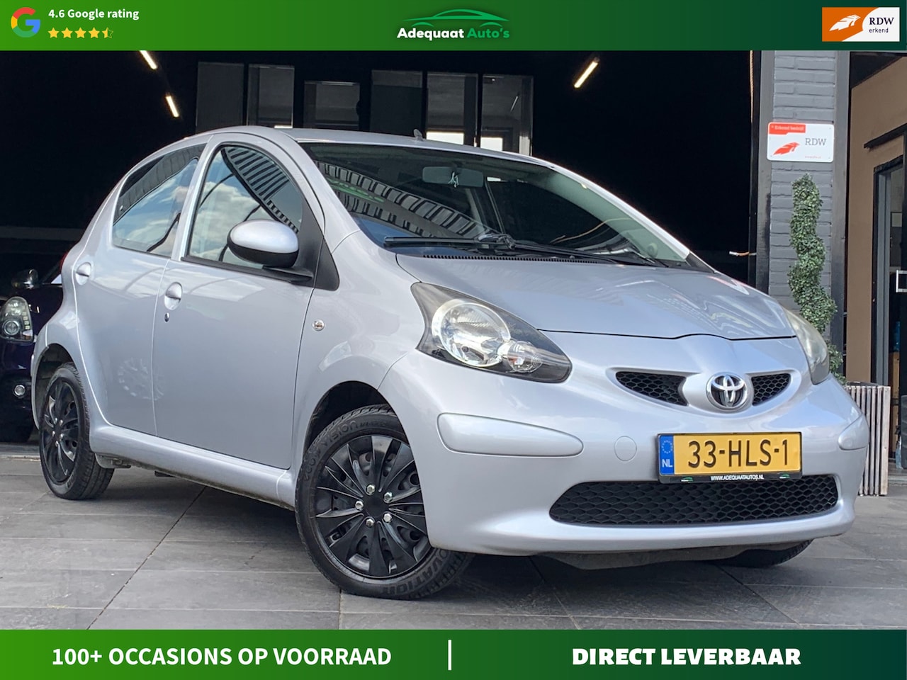 Toyota Aygo - 1.0-12V +|5 Drs|NAP|El.Ramen|Lage KM|APK|AUX - AutoWereld.nl