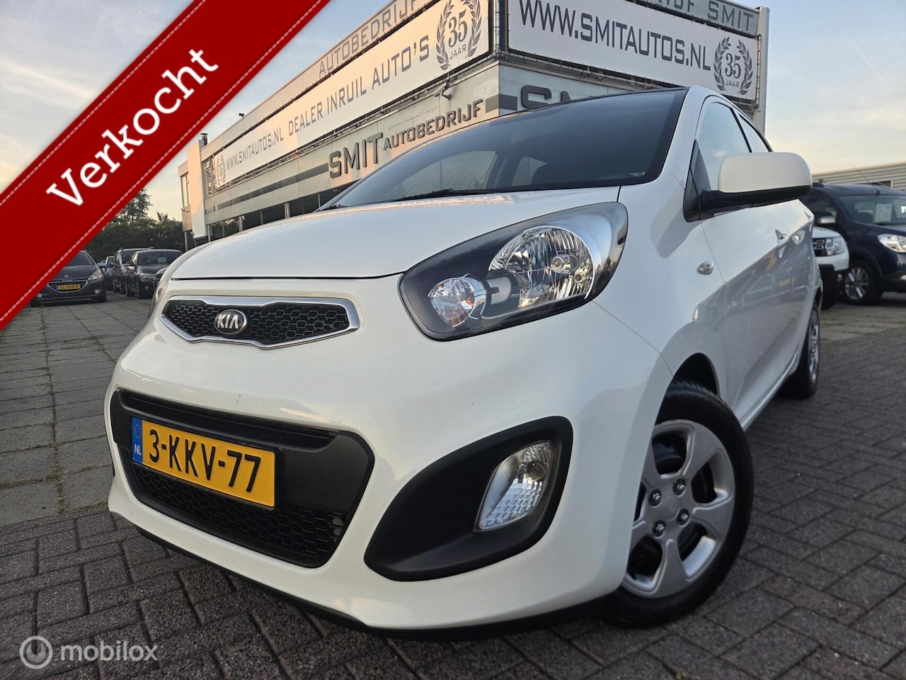 Kia Picanto - 1.0 CVVT ISG Comfort Pack AC/NAV/BT/LMV - AutoWereld.nl