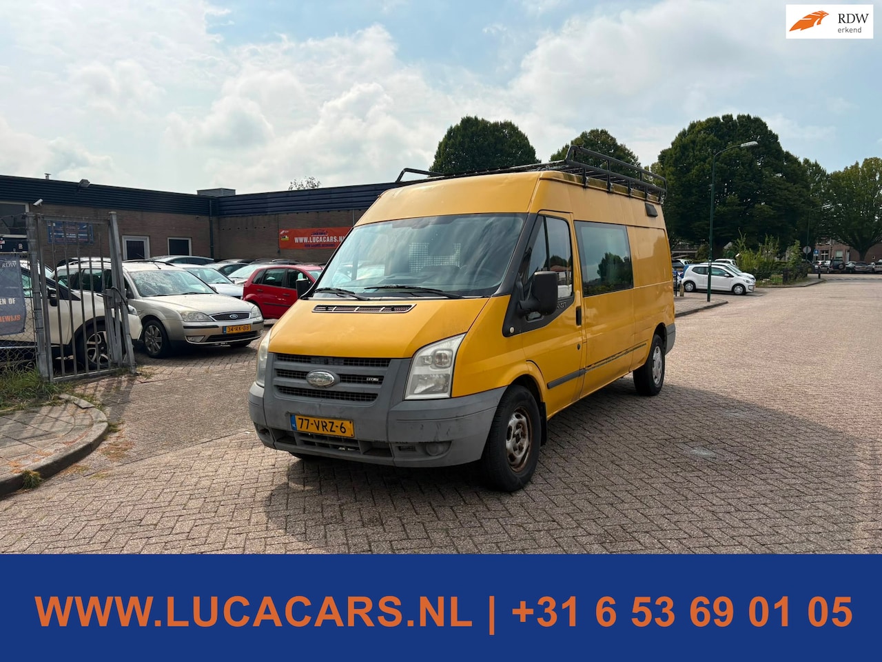 Ford Transit - 330L 2.4 TDCI SHD DC Achterwiel aandrijving! - AutoWereld.nl