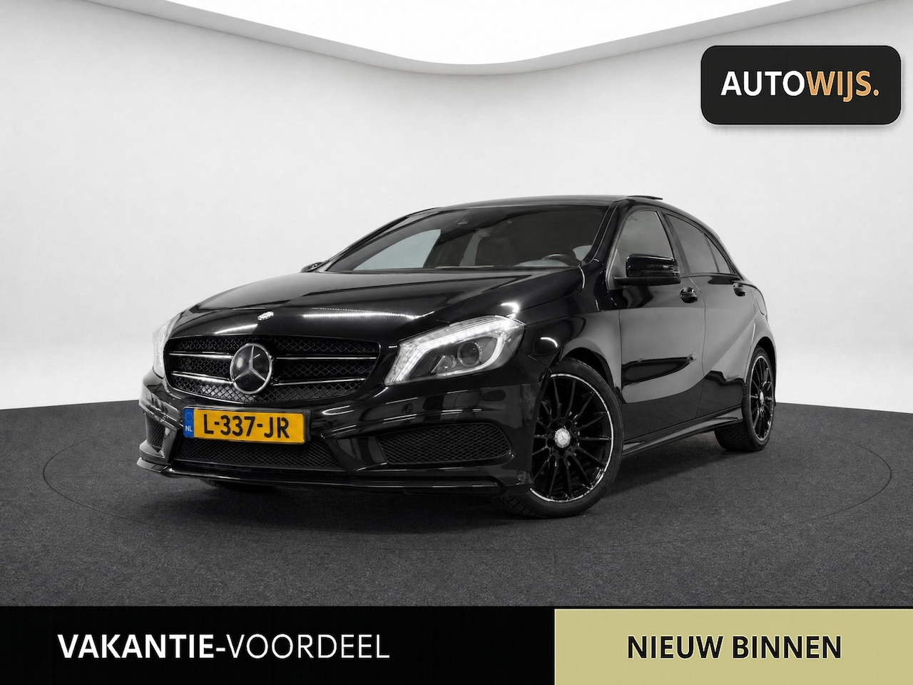 Mercedes-Benz A-klasse - 180|AMG LINE|PANO|ALCANTARA|LED|STOELVERW|DEALER ONDERHOUDEN - AutoWereld.nl