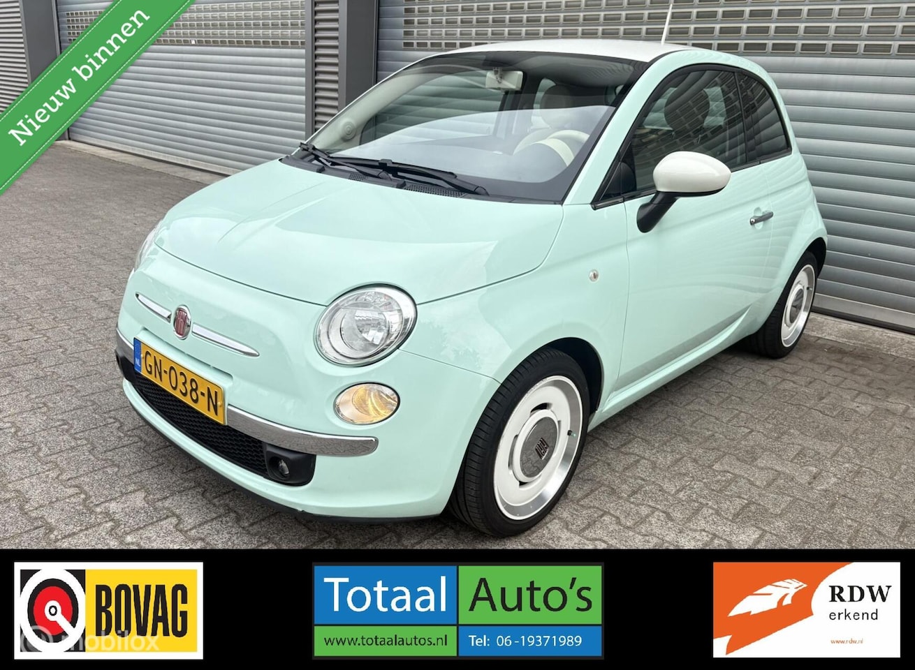 Fiat 500 - 0.9 TwinAir Turbo Vintage '57*UNIEK*1e EIGENAAR* - AutoWereld.nl