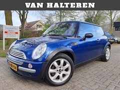 MINI One - 1.6 Pepper Airco AUTOMAAT Leder Nieuwe APK