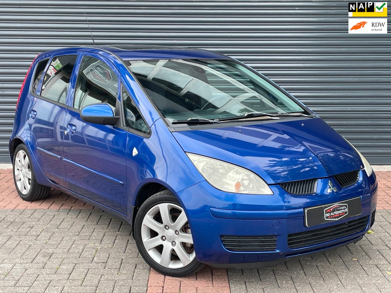 Mitsubishi Colt - 1.5 d'Azur Parkeersensor | Panoramadak | Elektr Ramen | Airco | Orgineel NL | Nap - AutoWereld.nl