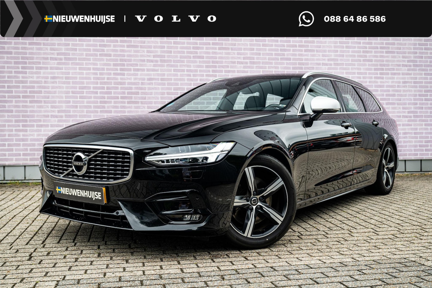Volvo V90 - 2.0 T4 R-Design | Achteruitrijcamera | Parkeersensoren | Elektrische Achterklep | Sportsto - AutoWereld.nl