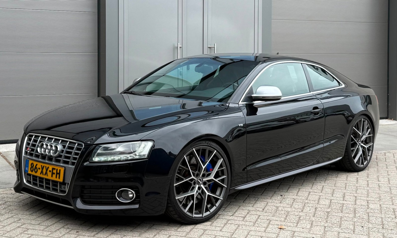 Audi A5 Coupé - 4.2 FSI S5 quattro S Line 2007 Zwart NAP - AutoWereld.nl