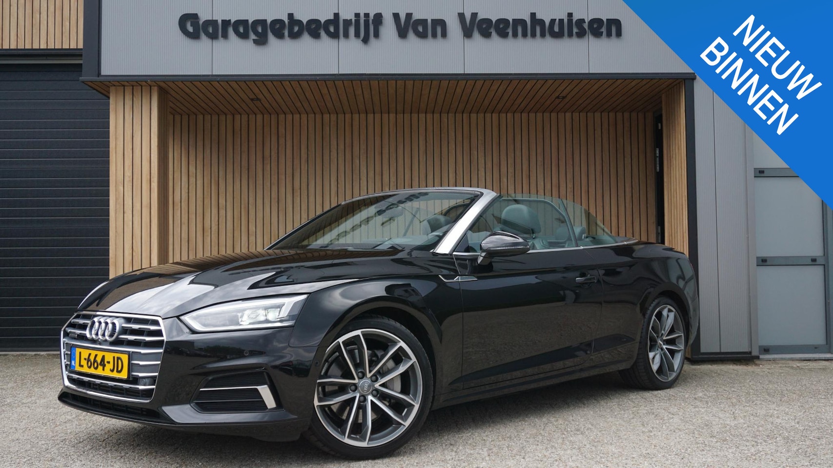 Audi A5 Cabriolet - 2.0 TFSI 252pk Quattro HUD 360-View Trekhaak Leder/Alcantara 19inch LM Keyless Nekverwarmi - AutoWereld.nl