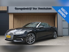 Audi A5 Cabriolet - 2.0 TFSI 252pk Quattro HUD 360-View Trekhaak Leder/Alcantara 19inch LM Keyless Nekverwarmi