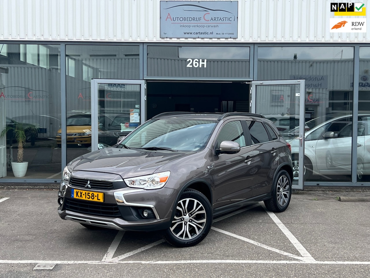 Mitsubishi ASX - 1.6 Cleartec Intense CRUISE |KEYLESS | CAMERA | VOLLEDIG ONDERHOUDEN | NAP | APK | - AutoWereld.nl