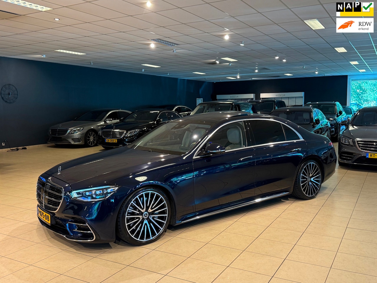 Mercedes-Benz S-klasse - S580 V8 4MATIC Lang/Manufaktur/BTW/NAP/Topstaat - AutoWereld.nl