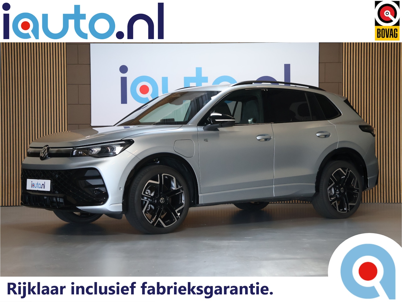 Volkswagen Tiguan - 1.5 eHybrid 204pk R-Line Black Style Pano/IQ.Light HD/360/Head-up/Keyless/ACC/DCC/ErgoActi - AutoWereld.nl